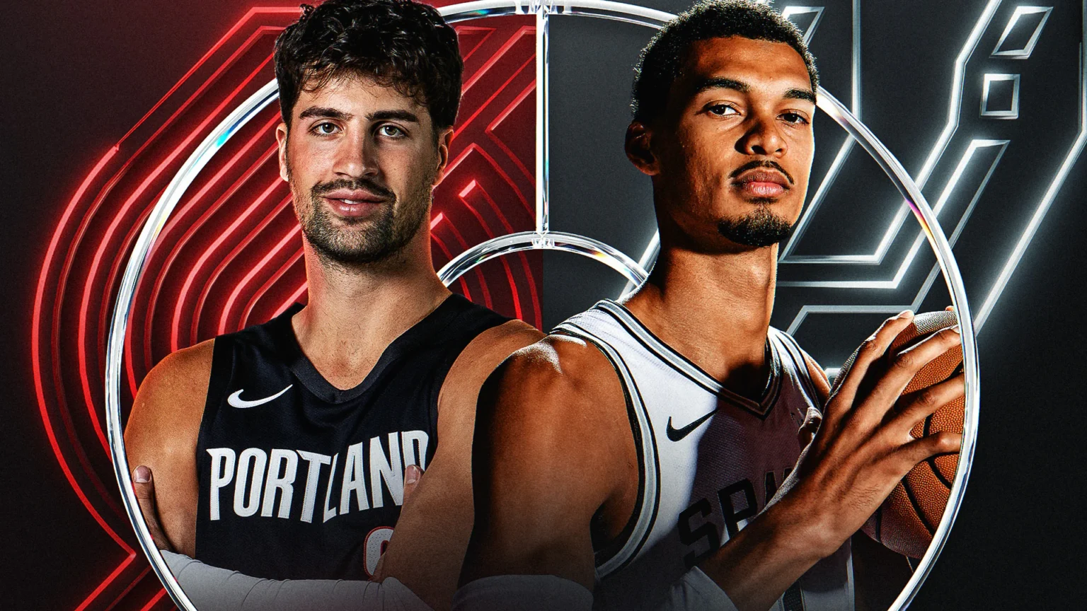 spurs vs trail blazers