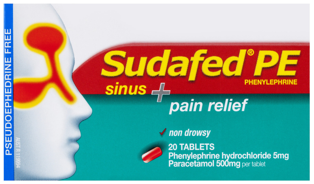 sudafed pe