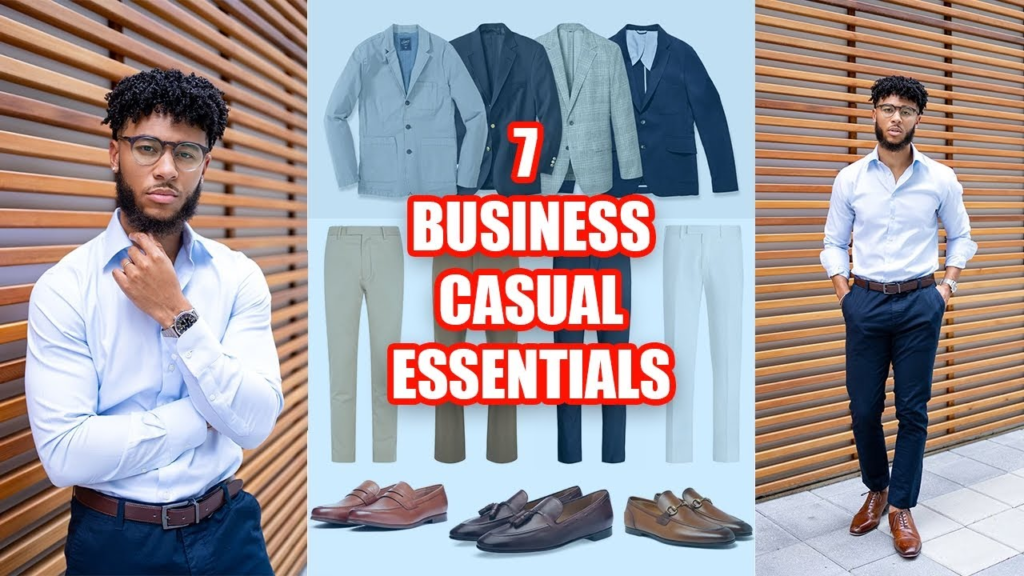 business casual men
