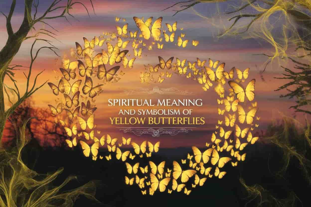 yellow butterfly meaning