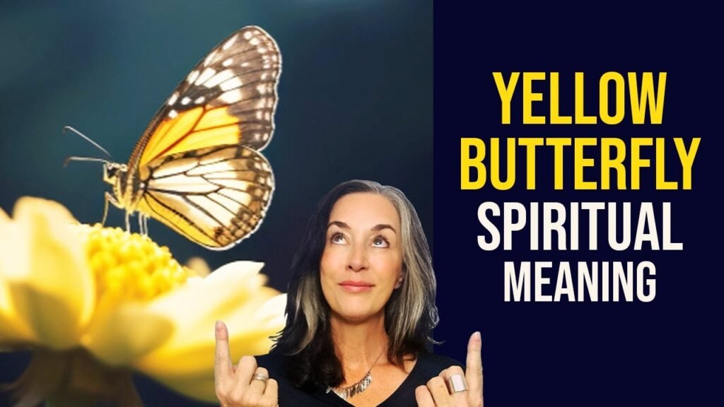 yellow butterfly meaning