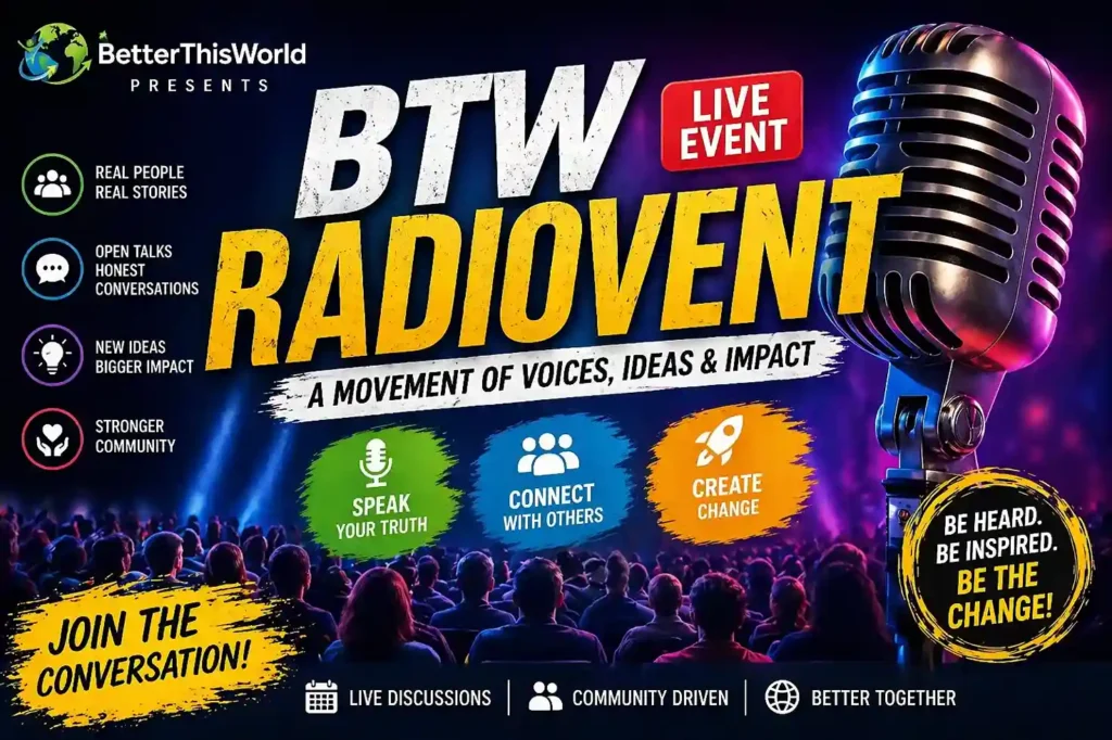BTWRadiovent Event by BetterThisWorld: A Complete Guide to Its Purpose, Impact, and Growing Popularity btwradiovent event by betterthisworld