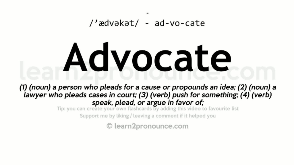 advocate definition